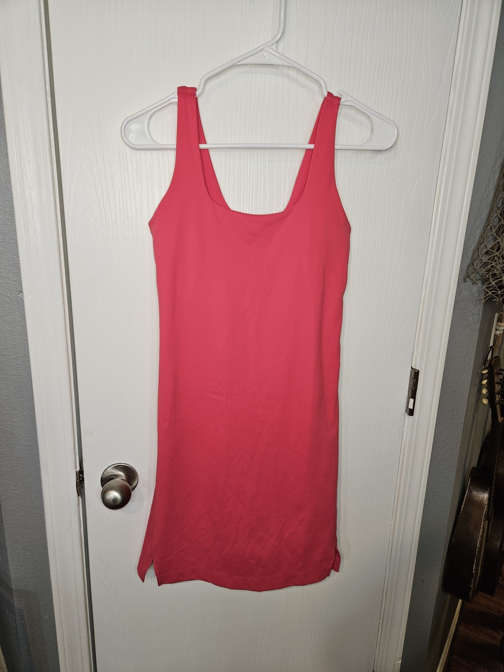 Old Navy Hot Pink Active Tennis Athletic With Built In Bra Dress